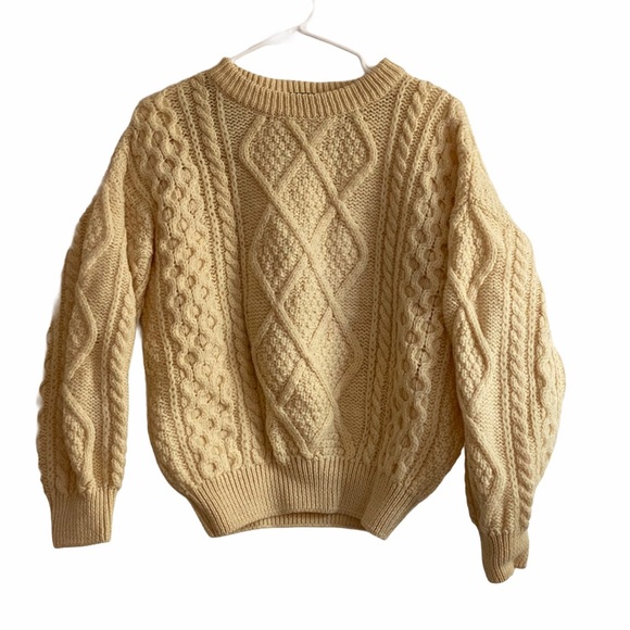 Vintage Knit sweater hand made in England - Picture 2 of 10